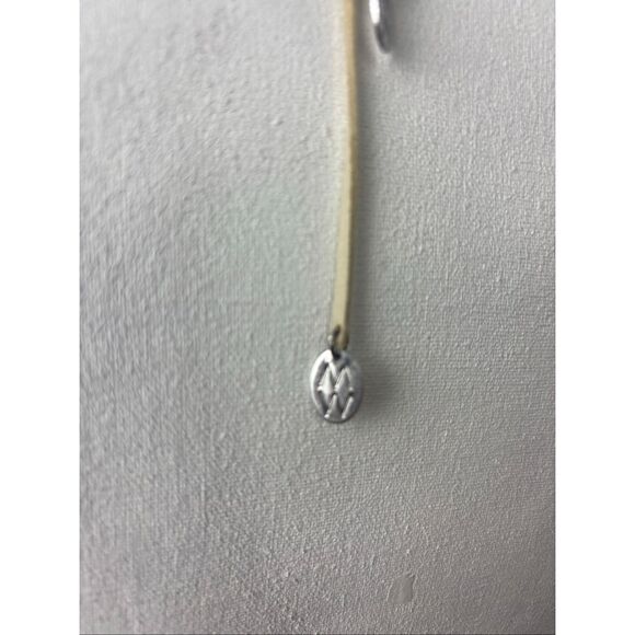 Cream and Clear Geometric Spine-Inspired Statement Necklace - Picture 12 of 15